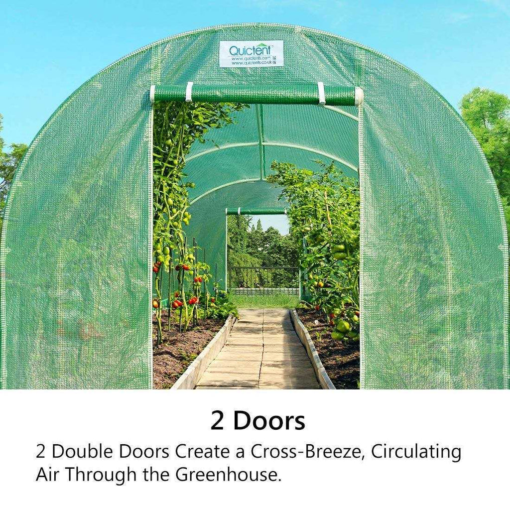 Quictent Upgraded 12x7x7 Ft Portable Greenhouse Large Walk-in