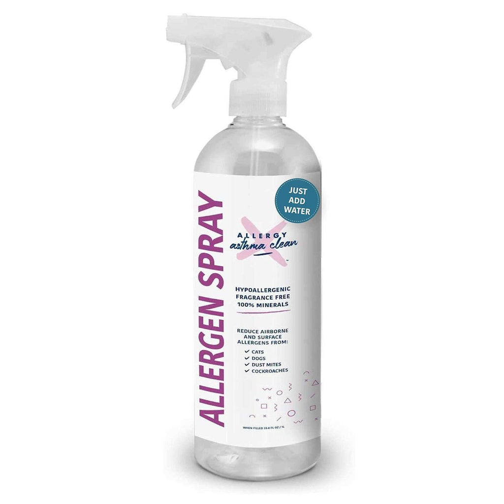 Allergy Asthma Clean Allergen Spray Mineral concentrate in a bottle. -just Add Water