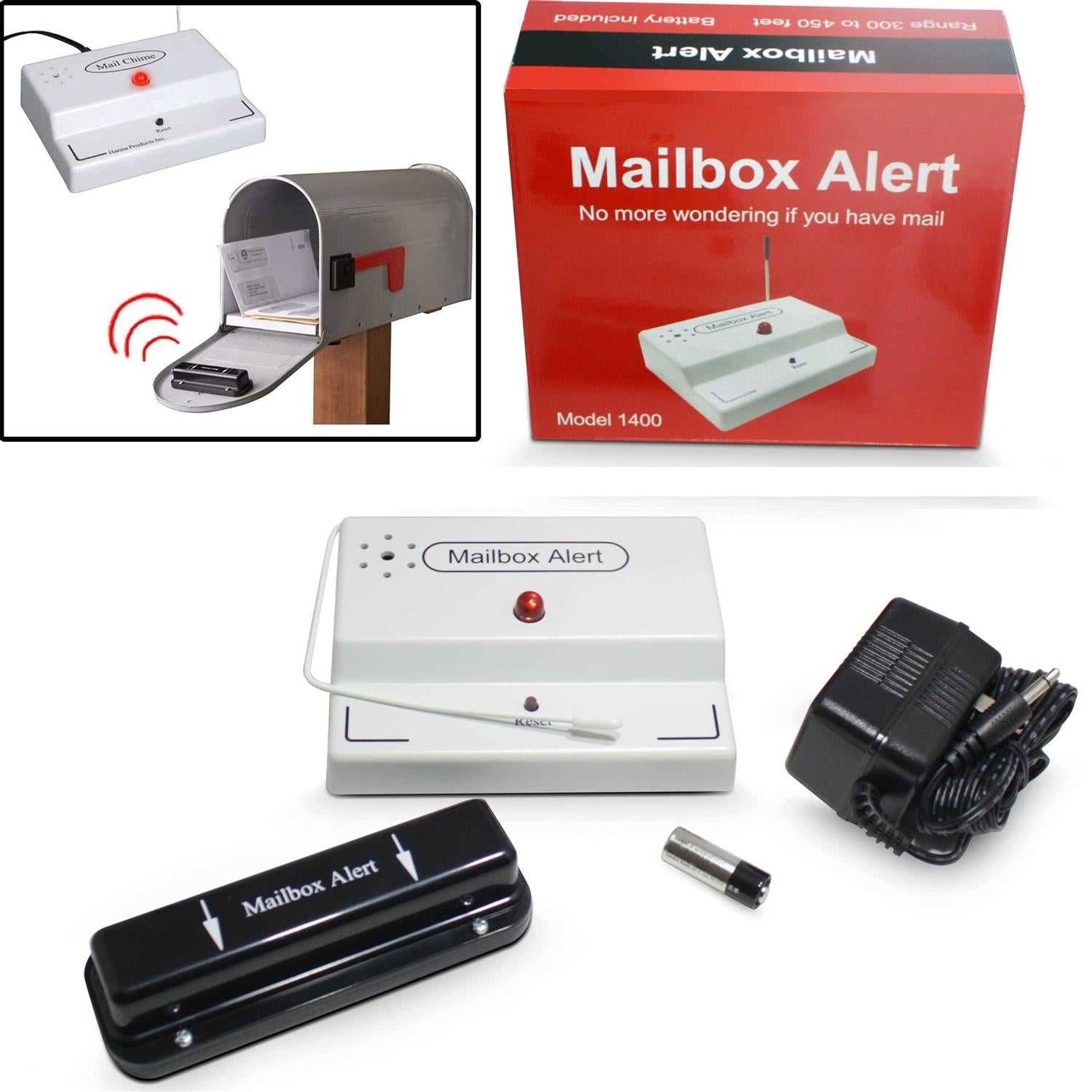 Mail Chime Mail Alert Wireless Mailbox Notification System