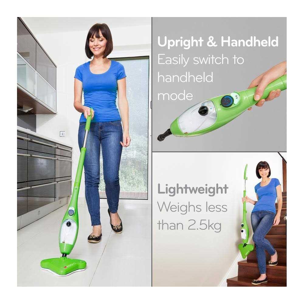 H2O Mop X5 Basic Mop 5 in 1 All Purpose Hand Held Steam Cleaner