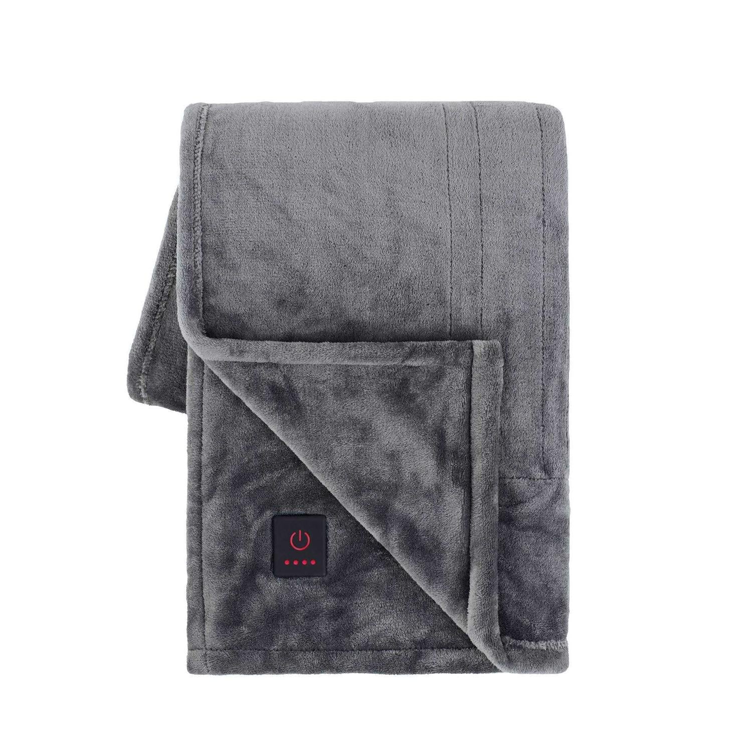 Brookstone 50×60 Cozy Heated Throw Blanket