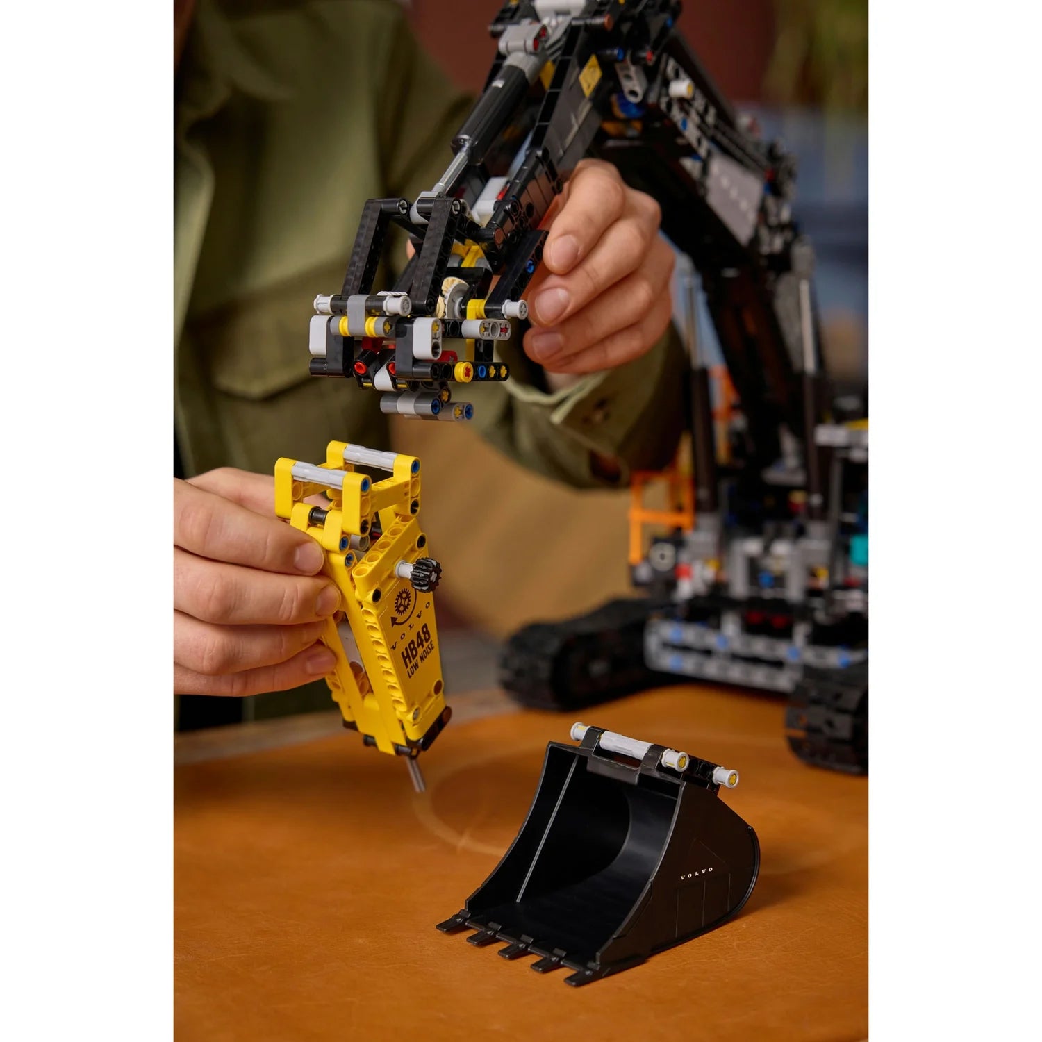 LEGO Technic Volvo EC500 Hybrid Excavator Building Set 42215