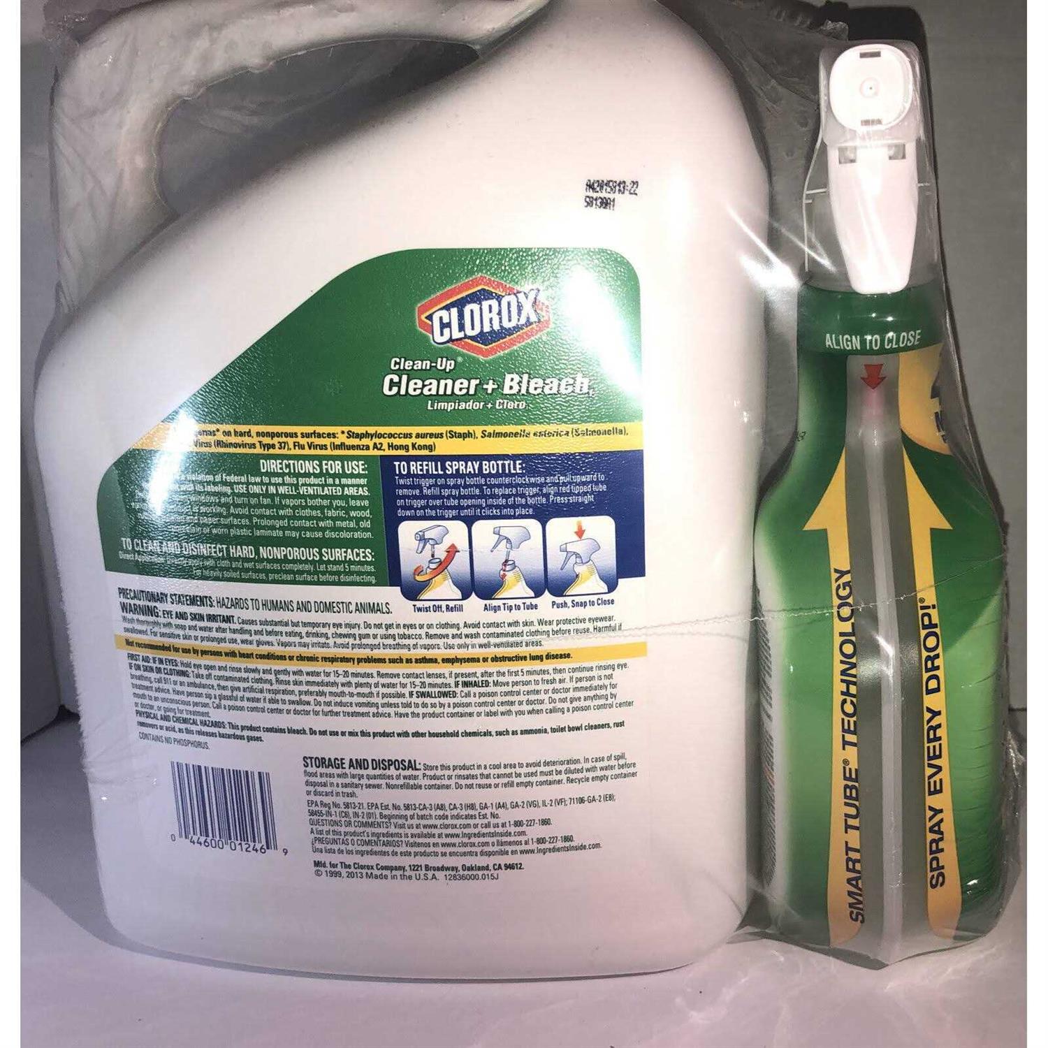 Clorox Clean-Up Cleaner with Bleach Spray Bottle