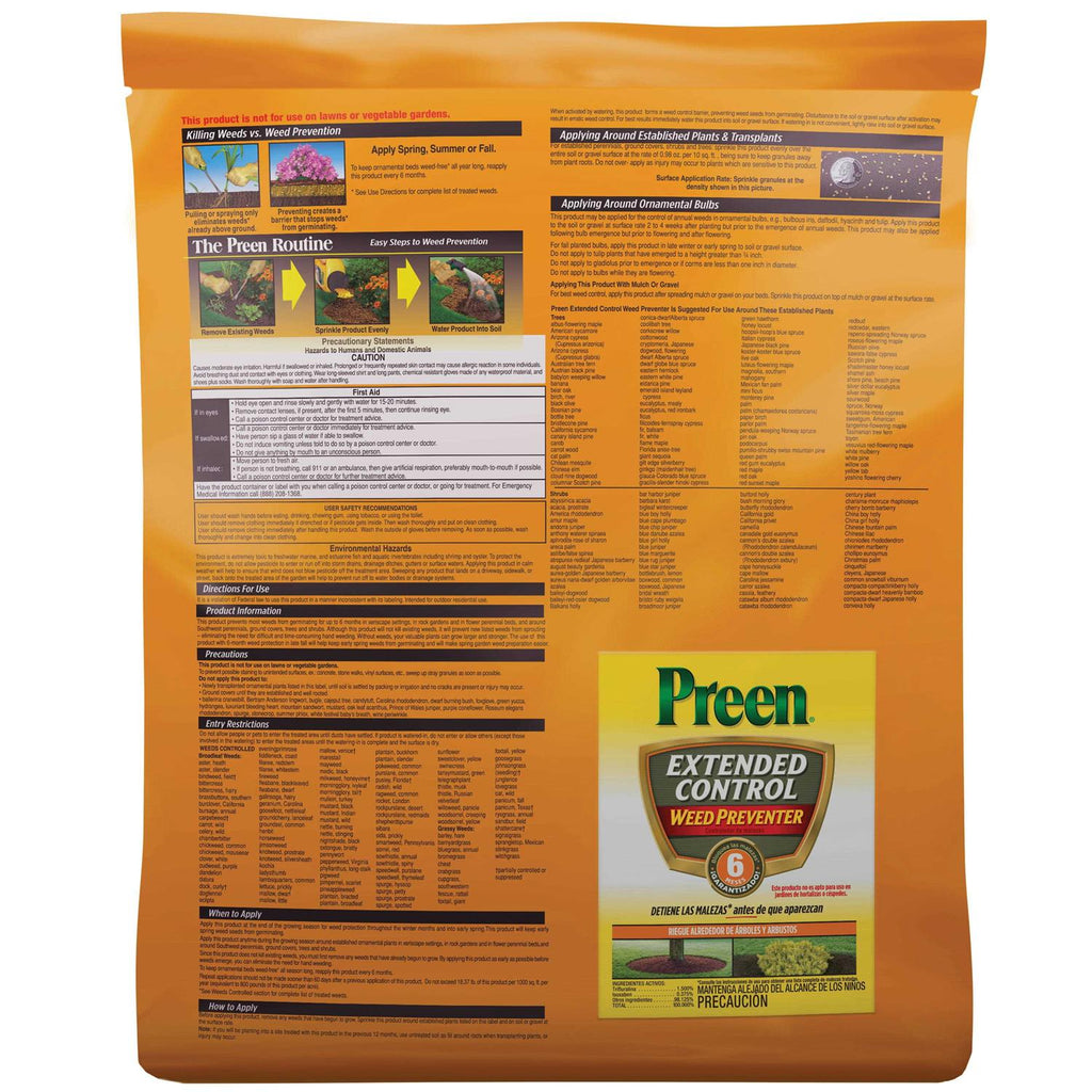 Preen Extended Control Weed Preventer