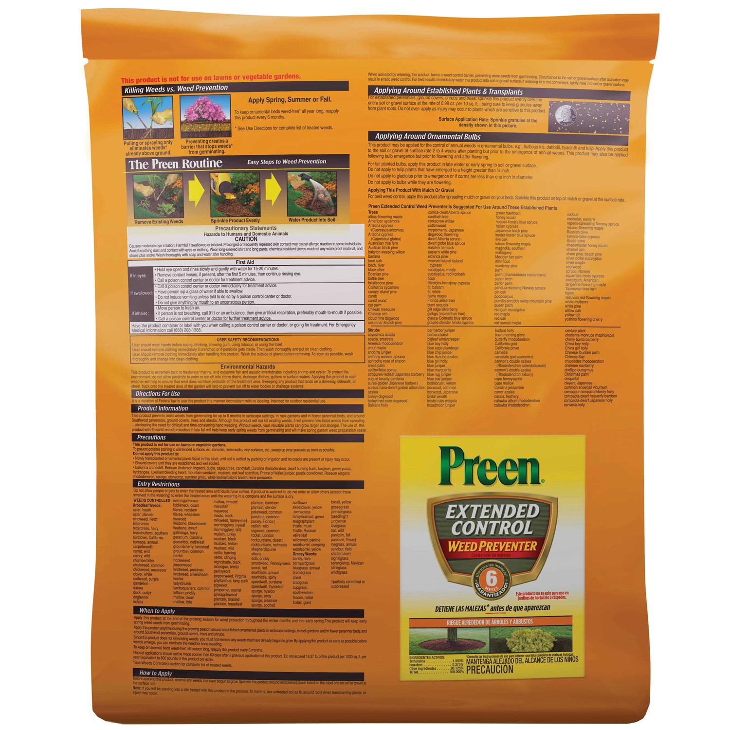 Preen Extended Control Weed Preventer