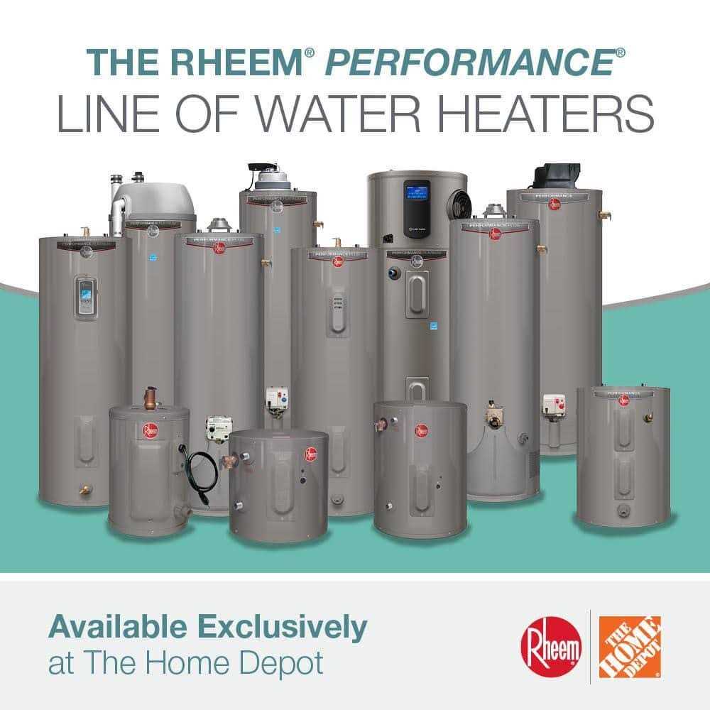 Rheem Performance Short 6 Year Electric Water Heater