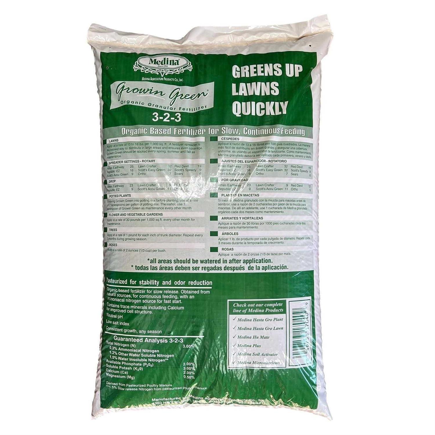 Medina Organic Fertilizer 40 lb