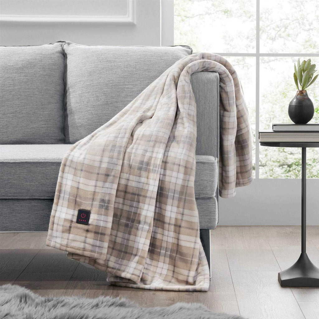 Brookstone 50×60 Cozy Heated Throw Blanket