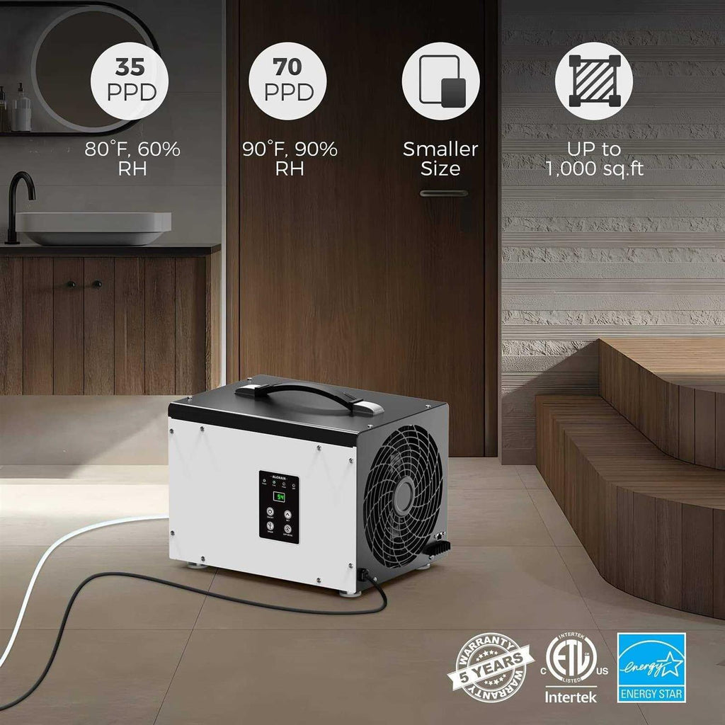 ALORAIR Crawl Space/Basement Dehumidifier 70 Pint Dehumidifier