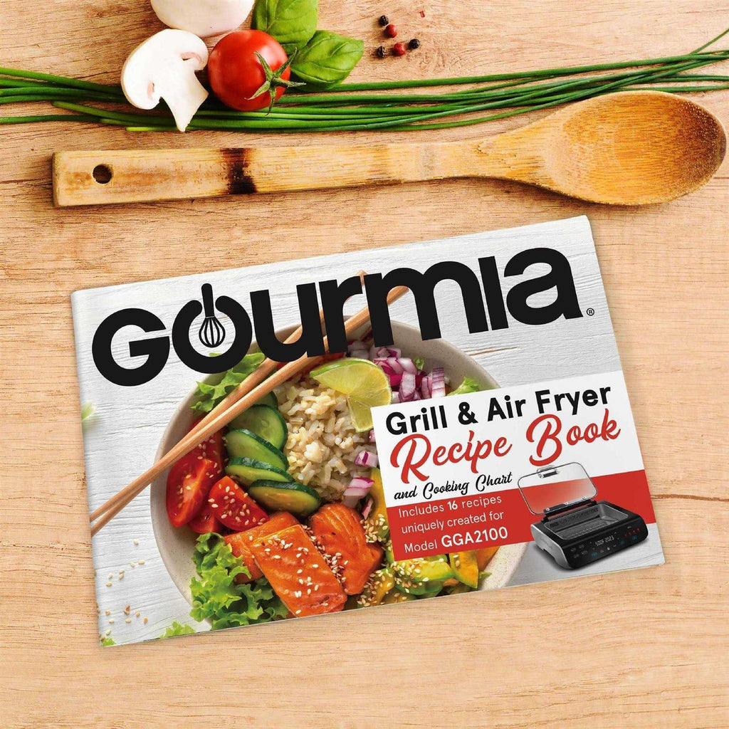 Gourmia 5-in-1 FoodStation Smokeless Grill & Air Fryer with Smoke-Extracting Technology