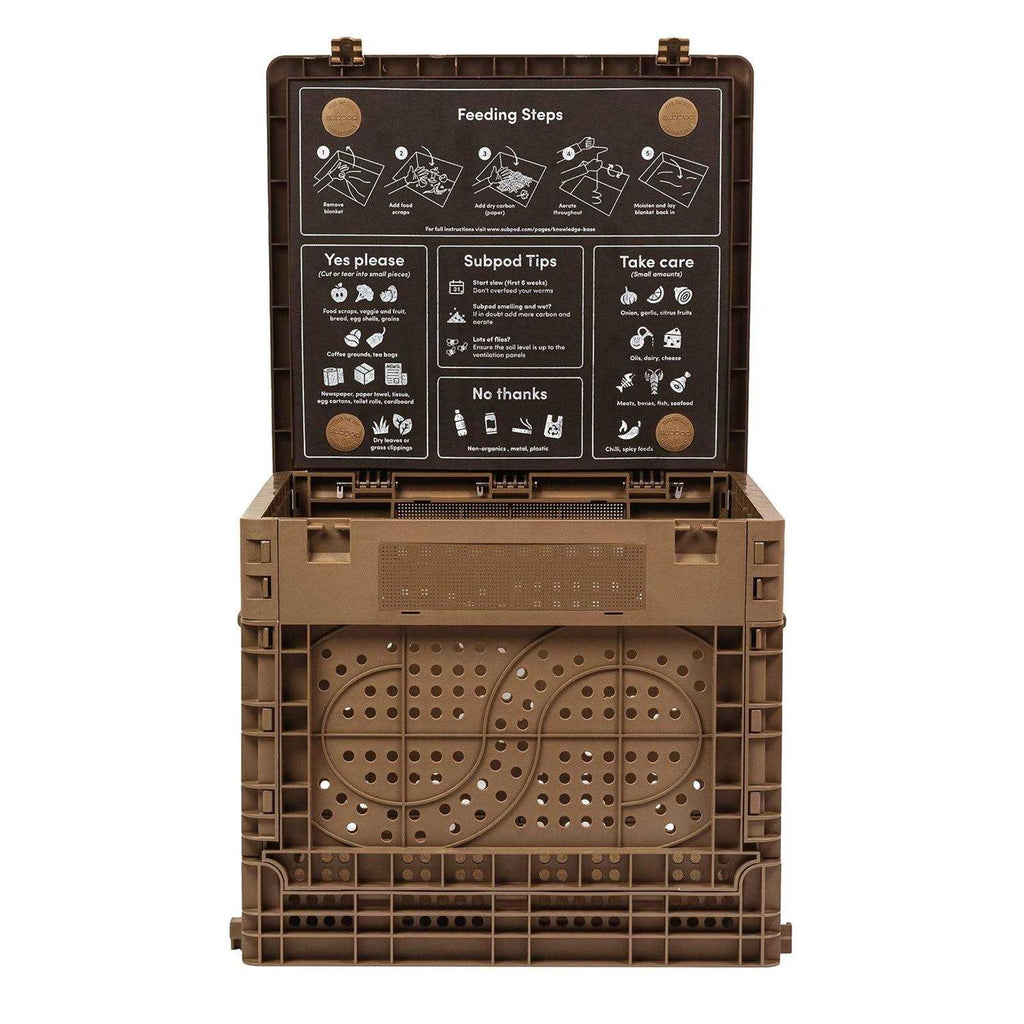 Subpod Mini Compost Bin and Worm Farm
