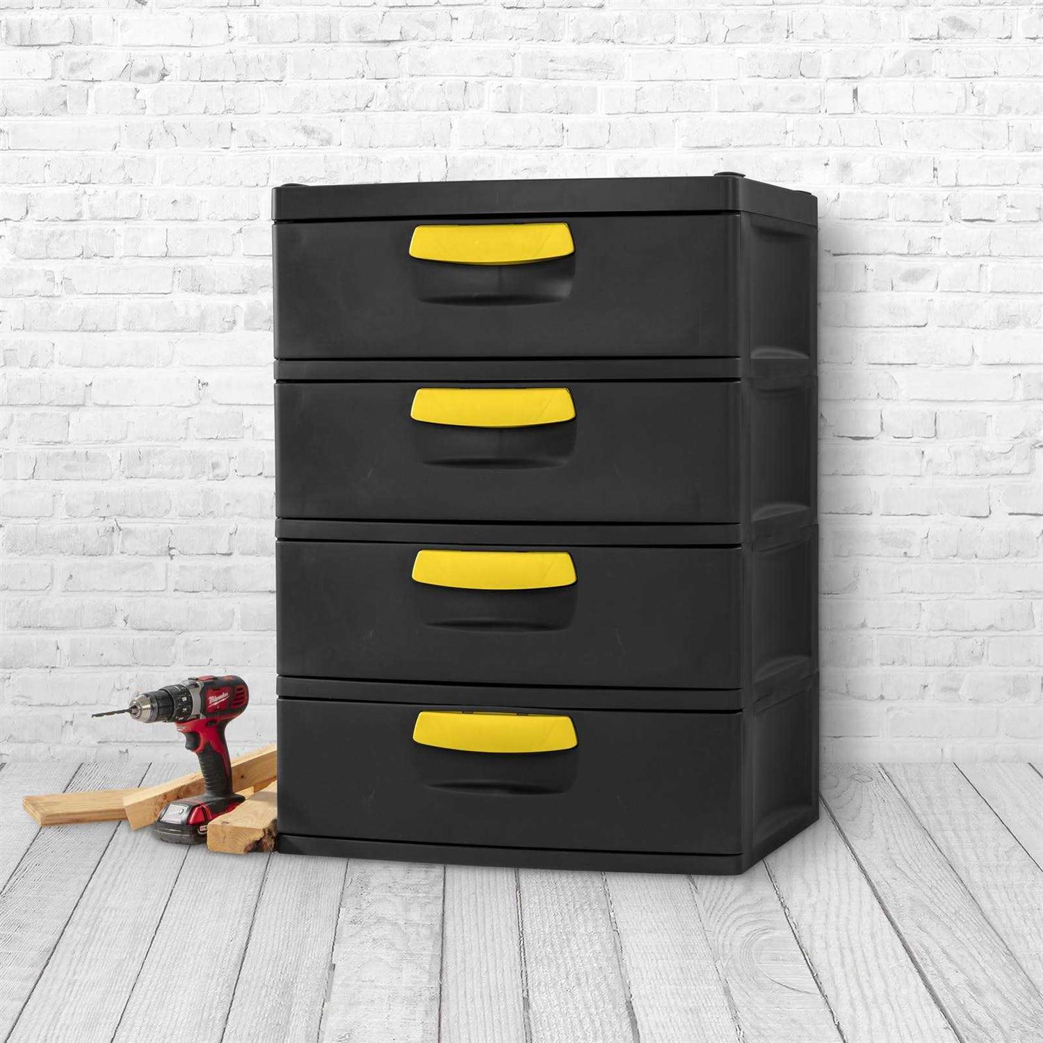 Sterilite 4 Drawer Unit