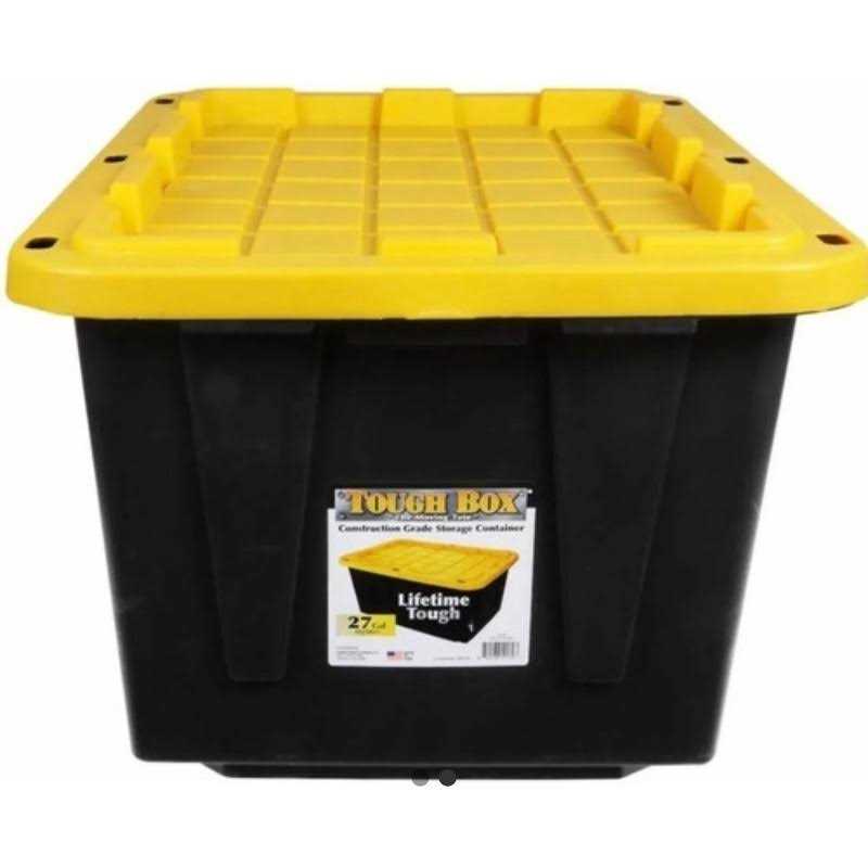 Tough Box 27-Gallon Storage Tote