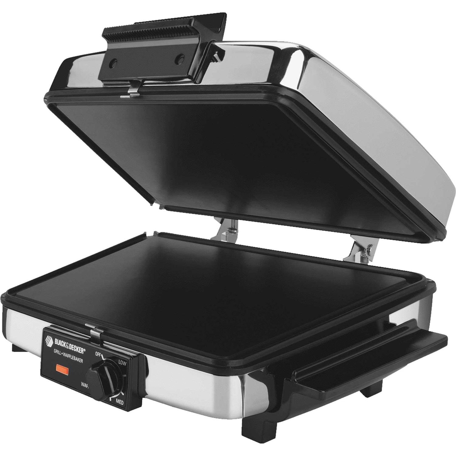 Black+Decker G48TD Black Waffle Maker