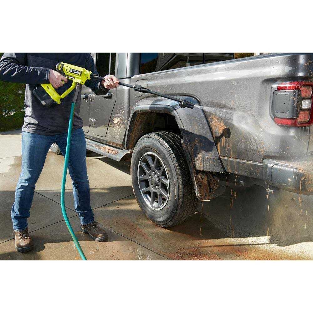 Ryobi RY120350 ONE+ 18V EZClean 320 PSI 0.8 GPM Cordless Cold Water Power Cleaner