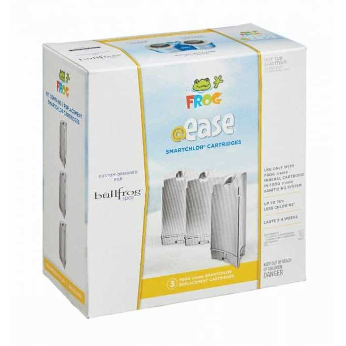 Frog @ease SmartChlor Refill Cartridges for Bullfrog Spas