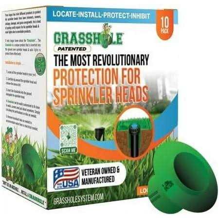 GRASSHOLE Sprinkler Head Protection Sprinkler Donut Lawn Sprinkler Guard