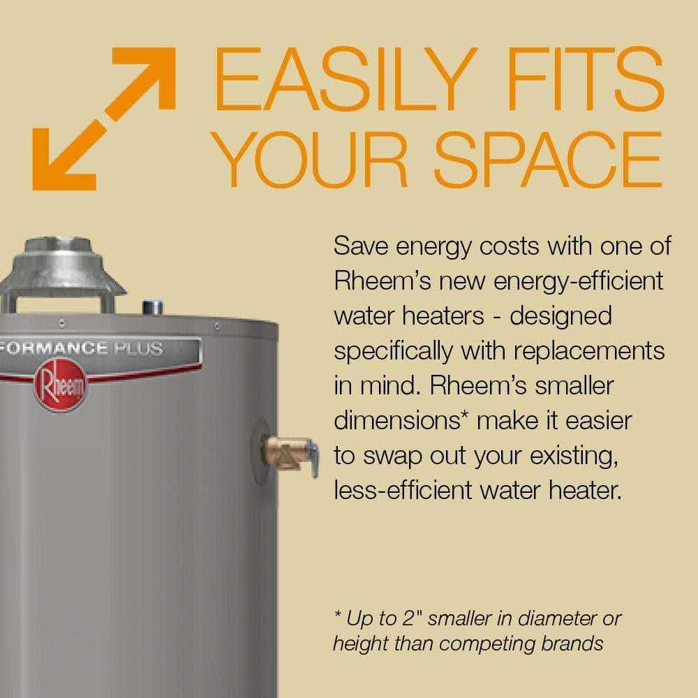 Rheem Performance Short 6 Year Electric Water Heater