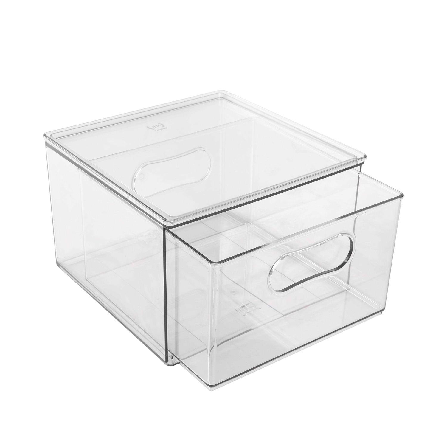 The Home Edit Clear Plastic Large Drawer