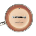 Copper Chef Round Fry Pan with Glass Lid