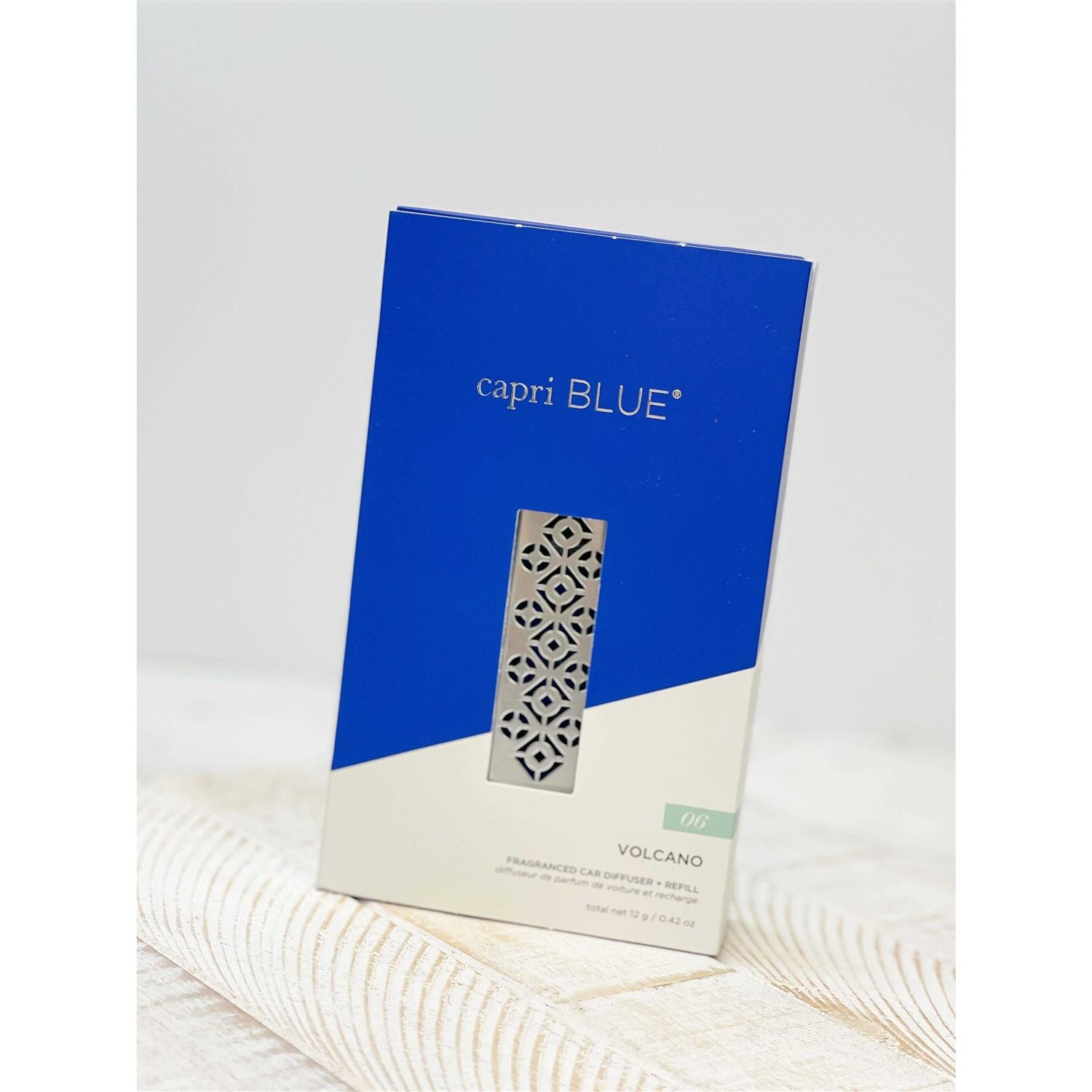Capri Blue Car Diffuser & Refill
