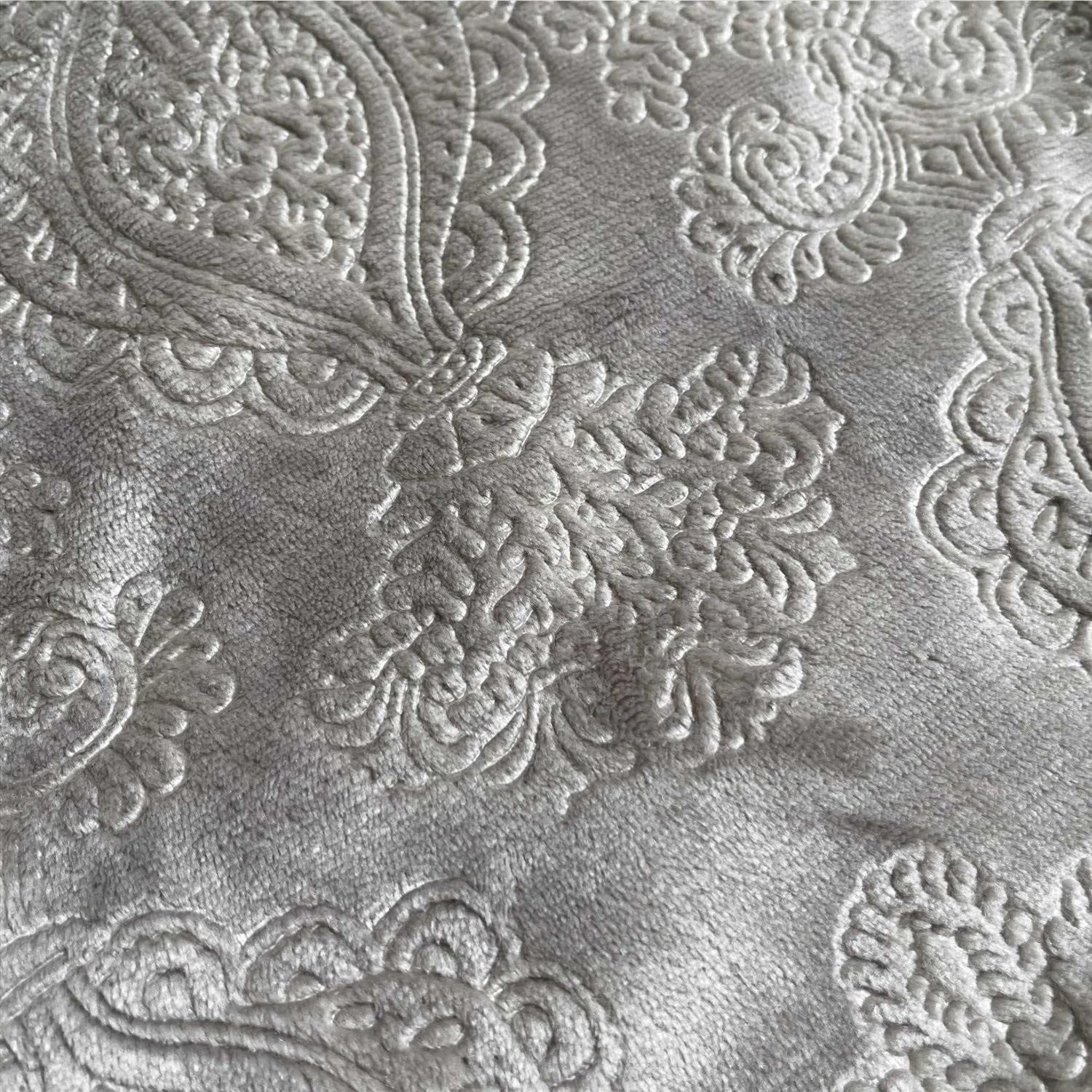 Madison Park Elma Oversized Textured Plush Throw