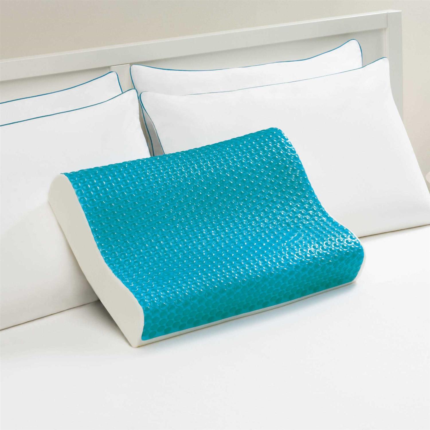 Comfort Revolution Standard Bubble Gel & Memory Foam Pillow