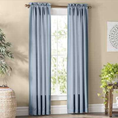 Wayfair Basics Thermal Blackout Grommet Curtain Panel Wayfair Basics Curtain