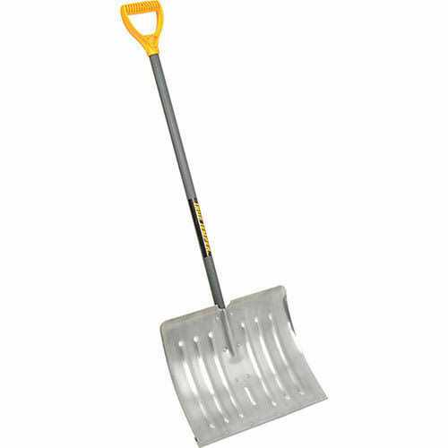 True Temper 18-in. Aluminum Snow Shovel with D-Handle 1641000