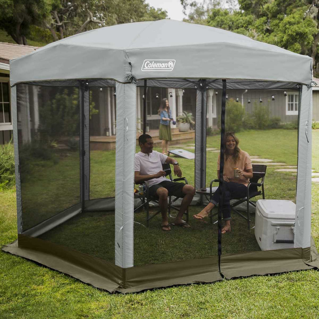 Coleman Instant 12′ x 10′ Backhome Screenhouse with Sidewall