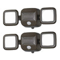 Mr. Beams Mb3000 High Performance Wireless Battery Powered Motion Sensing LED Dual Head Security Spotlight