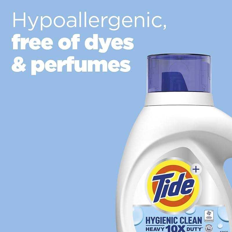 Tide Hygienic Clean Heavy 10x Duty Liquid Laundry Detergent