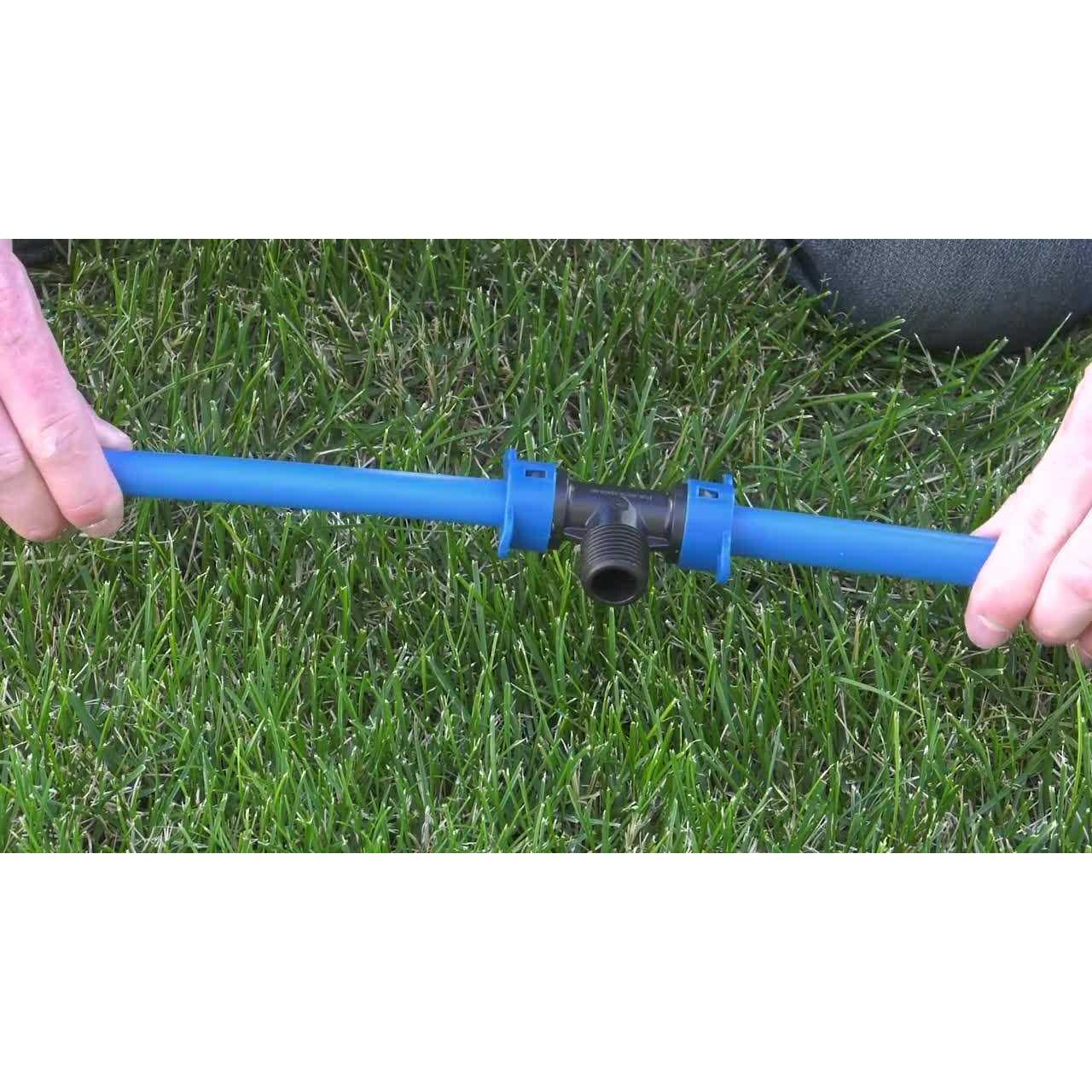 Orbit 2-Zone in-Ground 1/2 in. Sprinkler System with Hose Faucet Timer