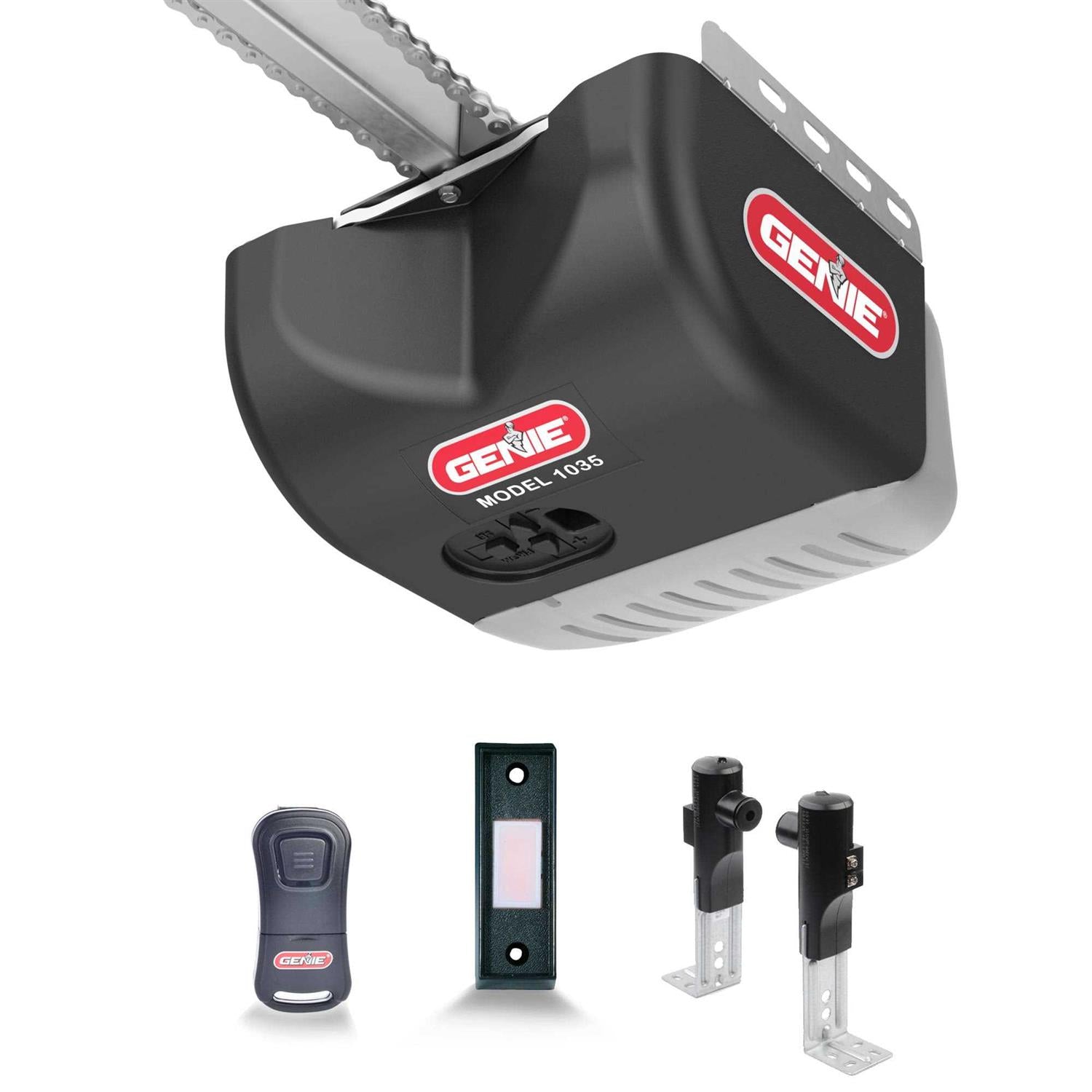 Genie 1/2 HP Durable Chain Drive Garage Door Opener 1035-vm