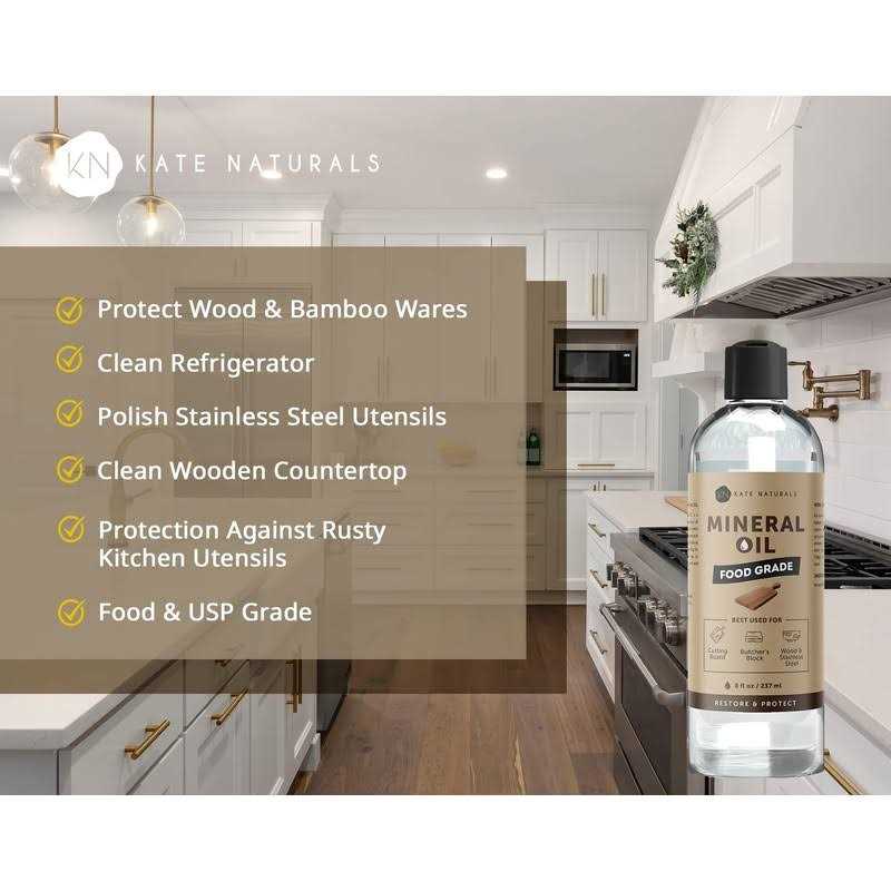 Mineral Oil For Cutting Board Oil Kate Naturals. Food Grade Mineral Oil For Cutting Board. Food Safe Mineral Oil For Kitchen Appliances