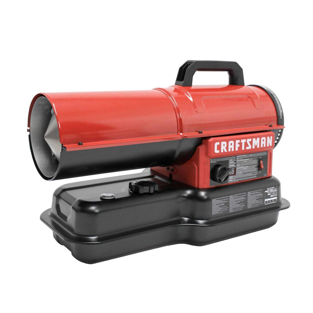 CRAFTSMAN 80,000 BTU Forced Air Kerosene Diesel Construction Portable Heater CMXEHAO80FAK