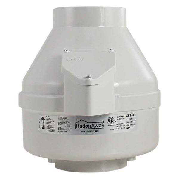 RadonAway XP201 Radon Mitigation Fan