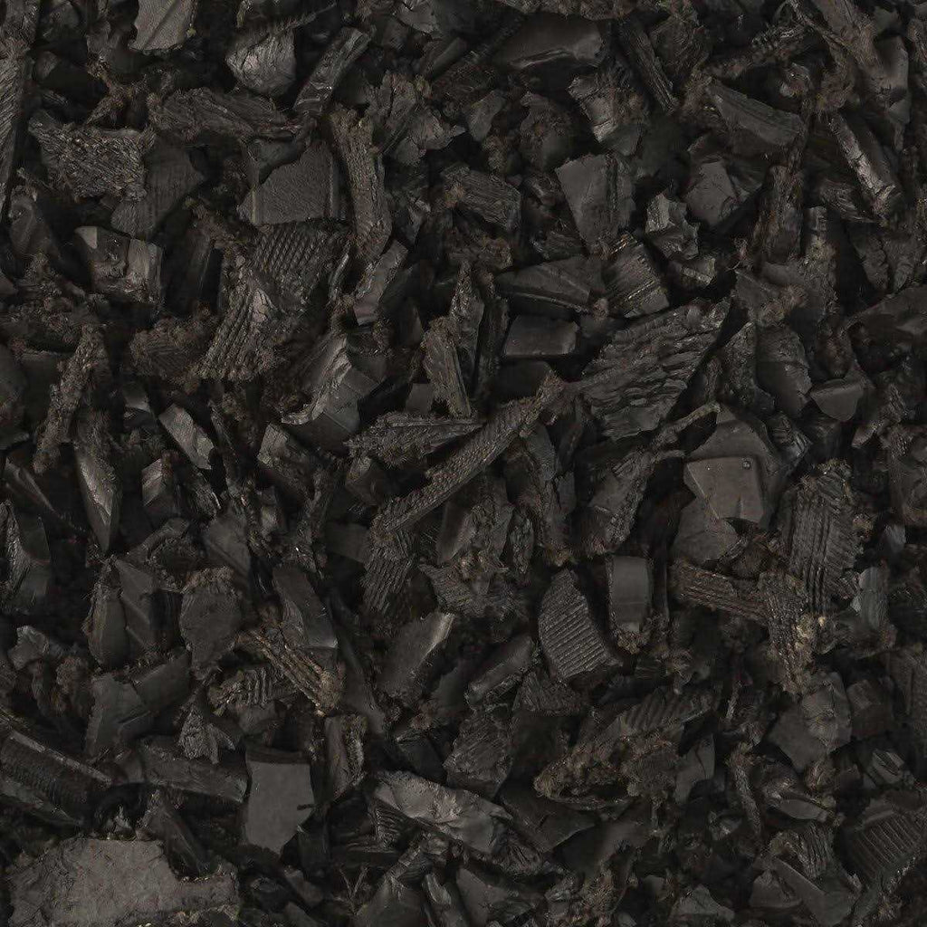 NuScape Black 0.8 cu. ft. Rubber Mulch Nuggets