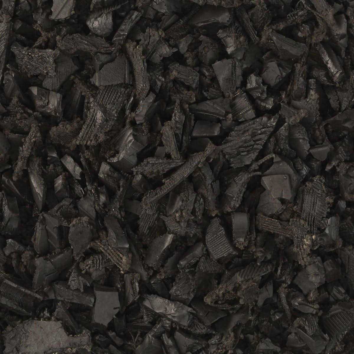 NuScape Black 0.8 cu. ft. Rubber Mulch Nuggets