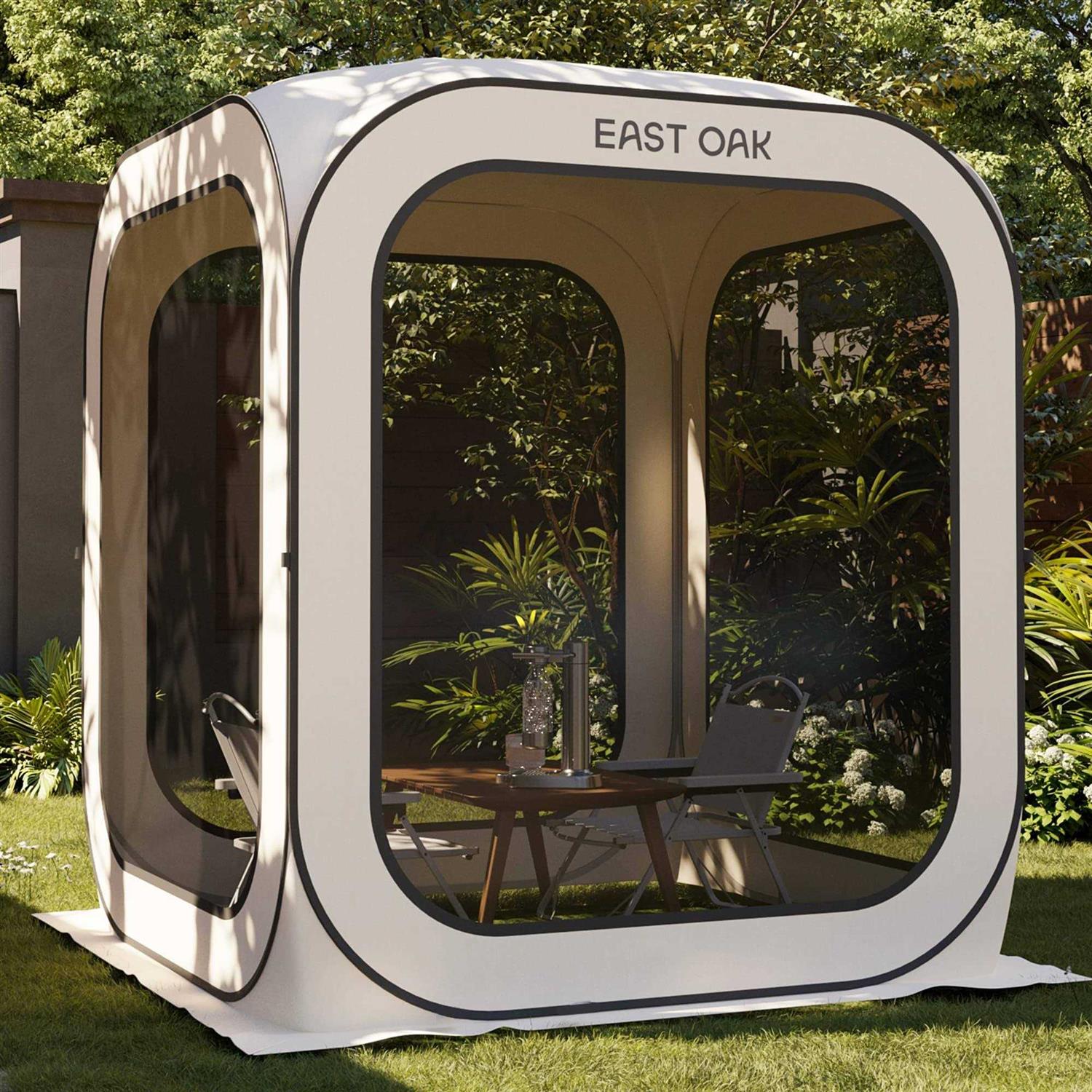 EAST OAK Screen House Tent Pop-Up Portable Screen Room Canopy Instant Screen Tent