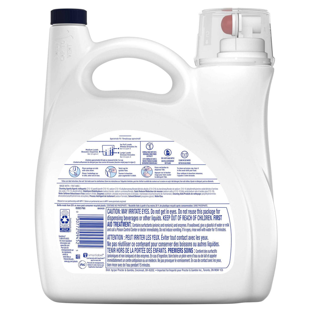 Tide Hygienic Clean HE Liquid Laundry Detergent
