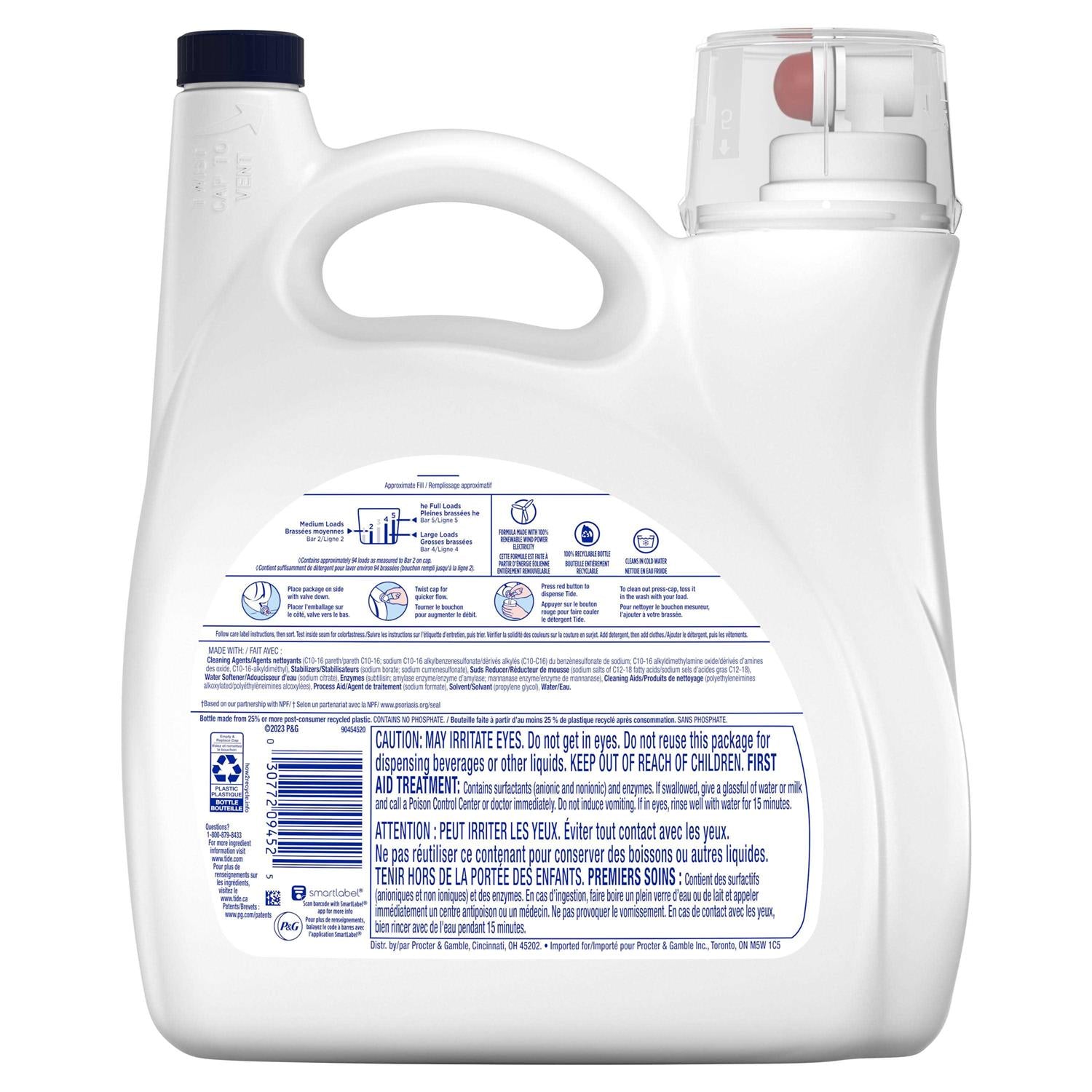 Tide Hygienic Clean HE Liquid Laundry Detergent