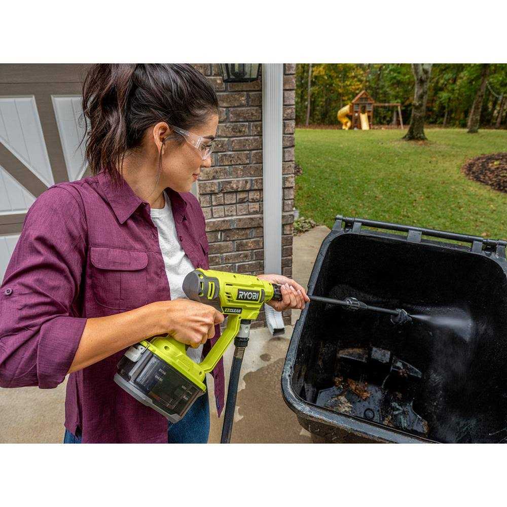 Ryobi RY120350 ONE+ 18V EZClean 320 PSI 0.8 GPM Cordless Cold Water Power Cleaner