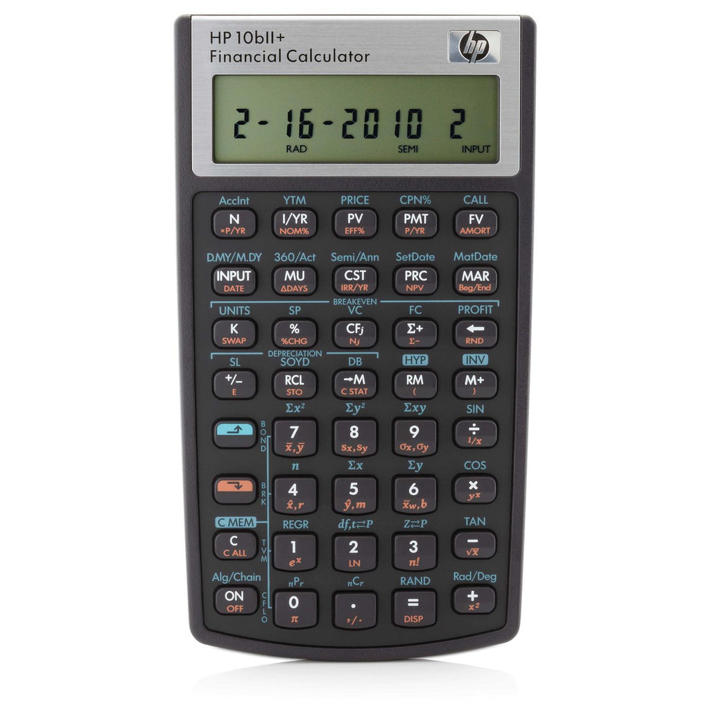 HP 10bII+ Financial Calculator