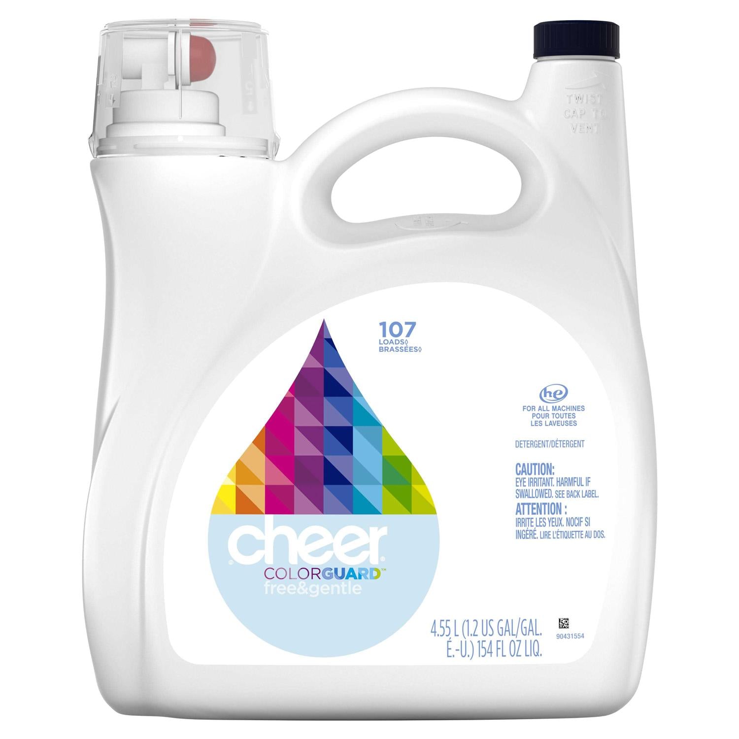 Cheer Free Liquid Laundry Detergent