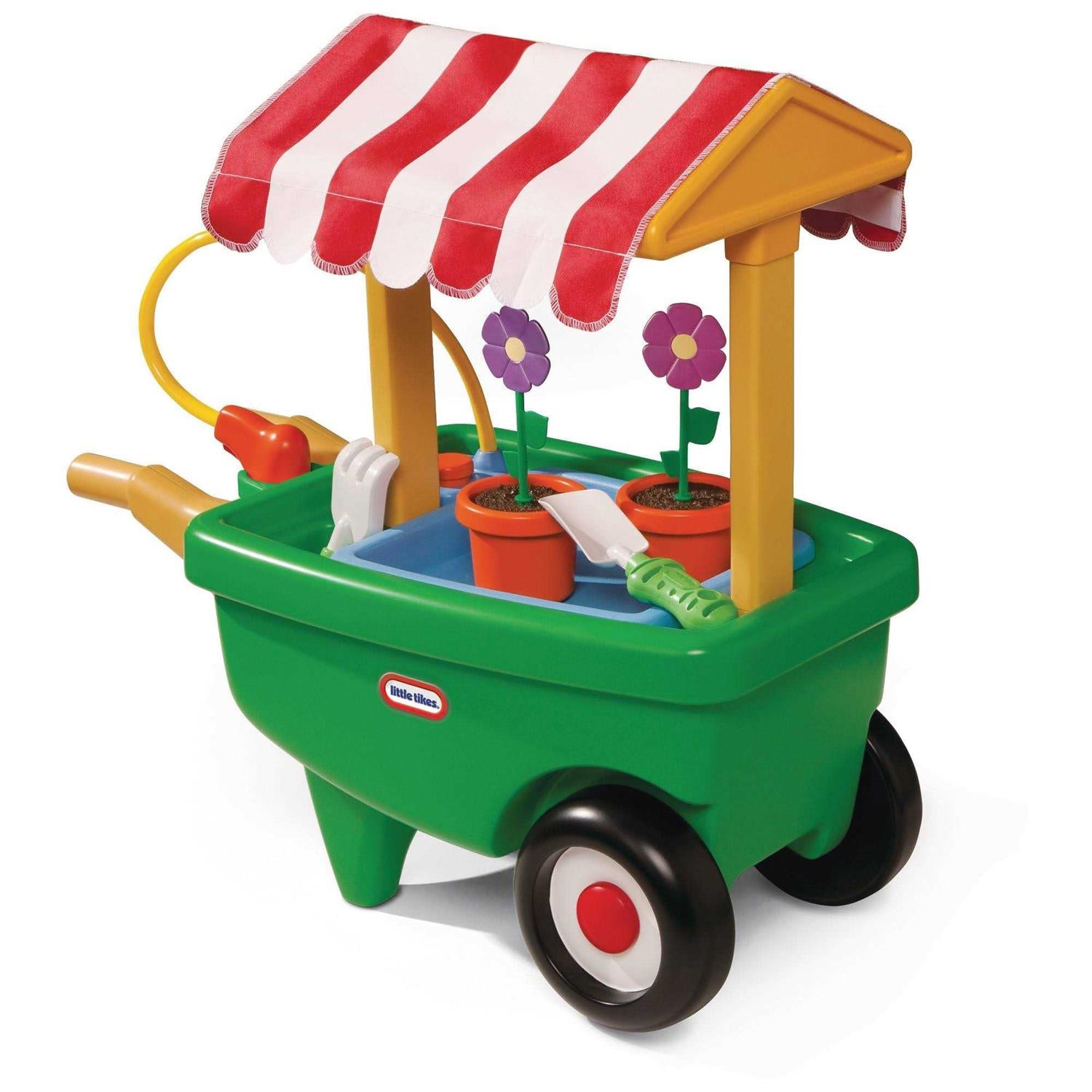 Little Tikes 2 in 1 Garden Cart and Wheelbarrow
