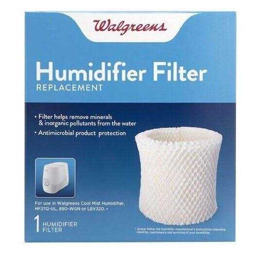 Walgreens Humidifier Filter Replacement