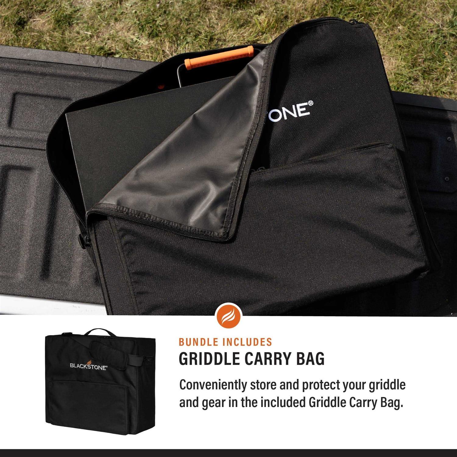 Blackstone Adventure Ready 22 Propane Griddle Gift Set in Smokey Mtn