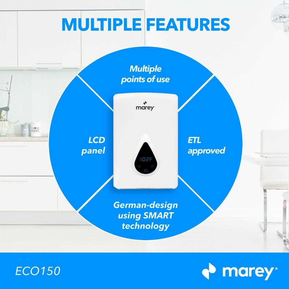Marey ECO150 Electric Tankless Water Heater
