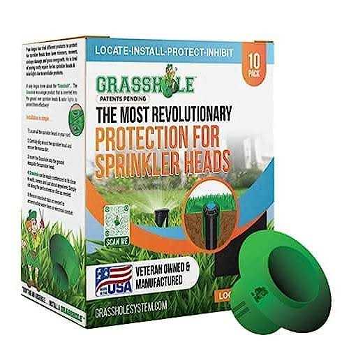 GRASSHOLE Sprinkler Head Protection Sprinkler Donut Lawn Sprinkler Guard